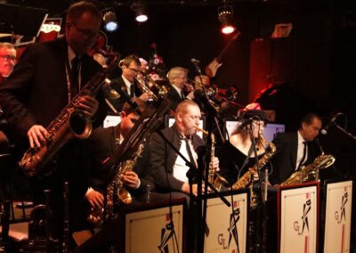 Sax section Bryan Solo Matthew Paul Dee & Alberto